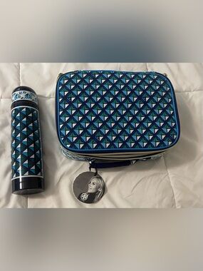 Tory Burch x Neiman Marcus x Target Lunch Box & Thermos NWT Rare 2012